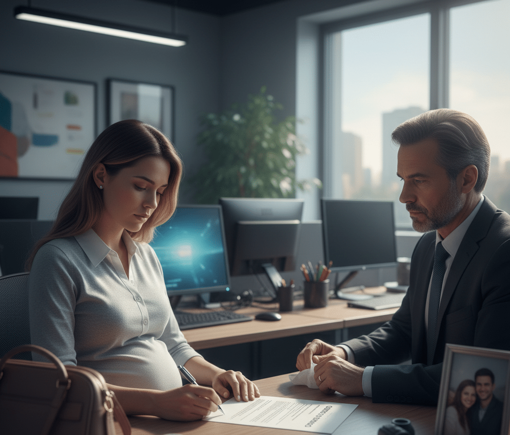 Pedido de demissão de gestante