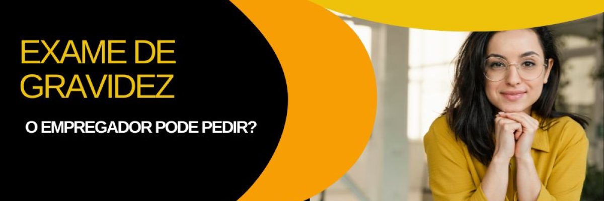 Exame de gravidez na contratação